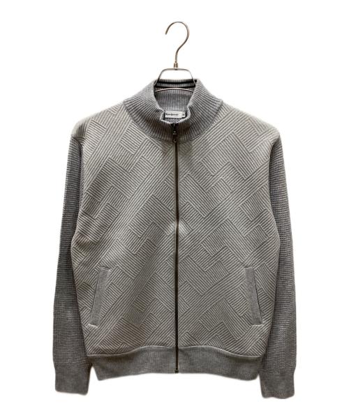Charee Braver（チャーリーブレイバー）Charee Braver (チャーリーブレイバー) ニットジャケット グレー サイズ:2 未使用品の古着・服飾アイテム