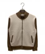 Charee Braverチャーリーブレイバー）の古着「ニットジャケット」｜ブラウン