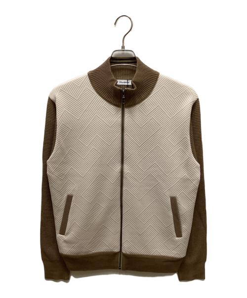 Charee Braver（チャーリーブレイバー）Charee Braver (チャーリーブレイバー) ニットジャケット ブラウン サイズ:2 未使用品の古着・服飾アイテム