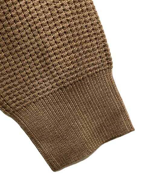 Charee Braver（チャーリーブレイバー）Charee Braver (チャーリーブレイバー) ニットジャケット ブラウン サイズ:2 未使用品の古着・服飾アイテム