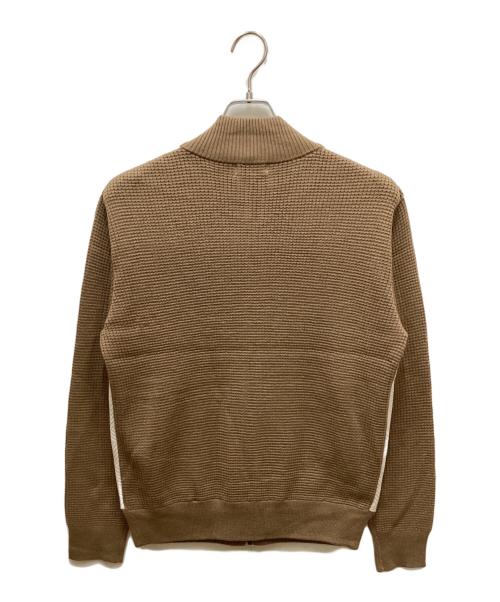 Charee Braver（チャーリーブレイバー）Charee Braver (チャーリーブレイバー) ニットジャケット ブラウン サイズ:2 未使用品の古着・服飾アイテム