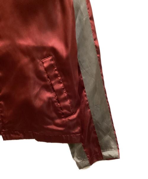 COMME des GARCONS COMME des GARCONS（コムデギャルソン コムデギャルソン）COMME des GARCONS COMME des GARCONS (コムデギャルソン コムデギャルソン) 丸襟サテンジャケット レッド サイズ:表記無しの古着・服飾アイテム