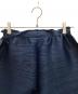 中古・古着 PLEATS PLEASE (プリーツプリーズ) THICKER BOUNCE 横プリーツパンツ ネイビー サイズ:3：27000円