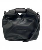 MM6 Maison Margielaエムエムシックスメゾンマルジェラ）の古着「クロスボディジャパニーズバッグ」｜ブラック