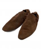 THE PAUSEザポーズ）の古着「フラットシューズ」｜ブラウン