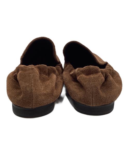 THE PAUSE（ザポーズ）the pause (ザポーズ) フラットシューズ ブラウン サイズ:37の古着・服飾アイテム