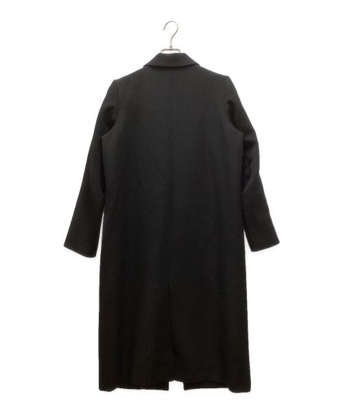 ENFOLD（エンフォルド）ENFOLD (エンフォルド) ウールドスキンチェスターコート ブラック サイズ:36の古着・服飾アイテム