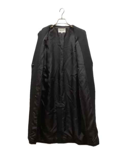 ENFOLD（エンフォルド）ENFOLD (エンフォルド) ウールドスキンチェスターコート ブラック サイズ:36の古着・服飾アイテム