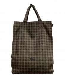 Hoaw.×sampo（ハァウ×サンポ）の古着「コラボトートバッグ」｜カーキ