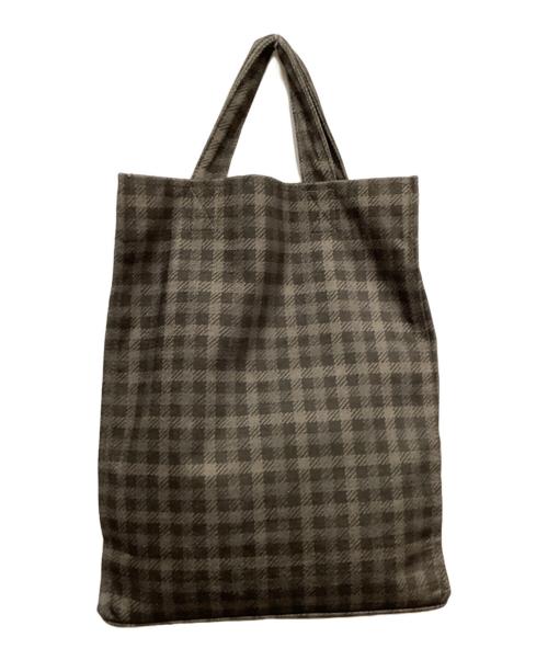 Hoaw.（ハァウ）Hoaw. (ハァウ) sampo (サンポ) コラボトートバッグ カーキの古着・服飾アイテム