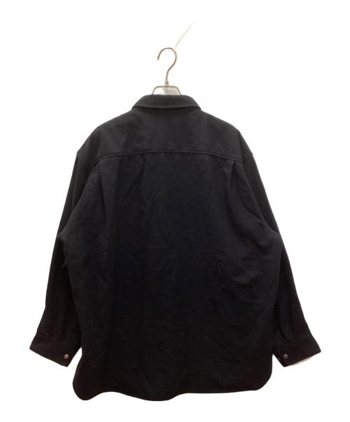 THE NORTH FACE（ザ ノース フェイス）THE NORTH FACE (ザ ノース フェイス) ロングスリーブウッドランドウールシャツ アビエイターネイビー サイズ:Ｌ 未使用品の古着・服飾アイテム