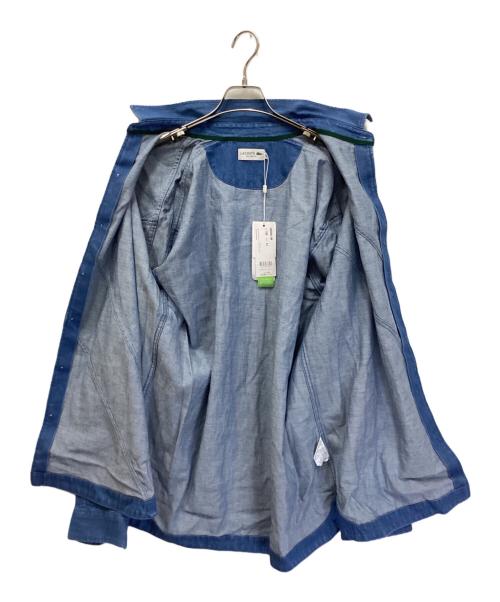 LACOSTE（ラコステ）LACOSTE (ラコステ) バイアスカットデニムシャツ インディゴ サイズ:M/L 未使用品の古着・服飾アイテム