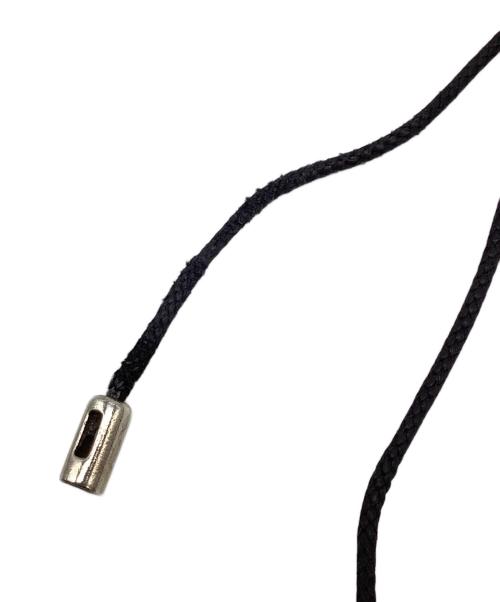 DAN TOMIMATSU（ダントミマツ）DAN TOMIMATSU (ダントミマツ) Silk Rope Necklace/シルクロープネックレス ブラックの古着・服飾アイテム