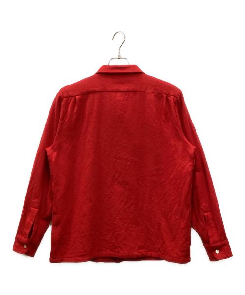 LEVI'S VINTAGE CLOTHING（リーバイス ビンテージ クロージング）LEVI'S VINTAGE CLOTHING (リーバイス ビンテージ クロージング) ウールシャツ レッド サイズ:Mの古着・服飾アイテム