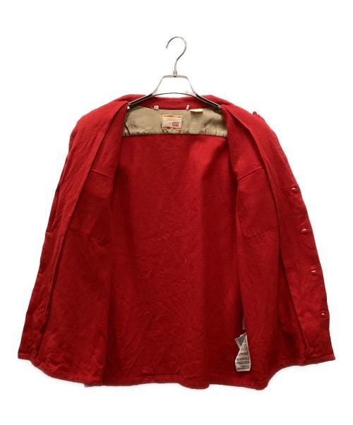 LEVI'S VINTAGE CLOTHING（リーバイス ビンテージ クロージング）LEVI'S VINTAGE CLOTHING (リーバイス ビンテージ クロージング) ウールシャツ レッド サイズ:Mの古着・服飾アイテム