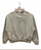REMI RELIEFレミレリーフ）の古着「ハイネックスウェット」｜アイボリー