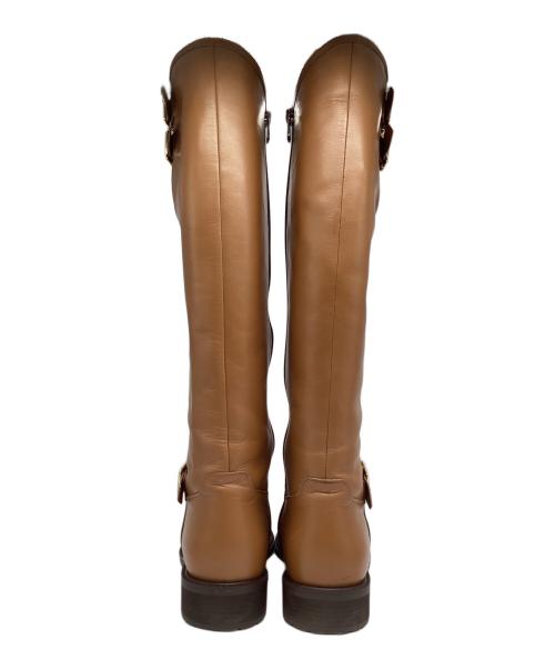 GINZA kanematsu（ギンザ カネマツ）GINZA Kanematsu (ギンザ カネマツ) ジョッキーブーツ ベージュ サイズ:24cmの古着・服飾アイテム