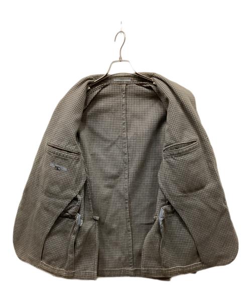 BOGLIOLI（ボリオリ）BOGLIOLI (ボリオリ) ハウンドトゥーステーラードジャケット スカイブルー サイズ:16の古着・服飾アイテム
