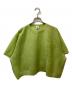 6(ROKU) BEAUTY&YOUTH（ロク ビューティーアンドユース）の古着「SHORT WIDE KNIT PULLOVER」｜黄緑