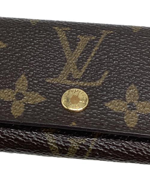 LOUIS VUITTON（ルイ ヴィトン）LOUIS VUITTON (ルイ ヴィトン) モノグラム4連キーケース ブラウンの古着・服飾アイテム