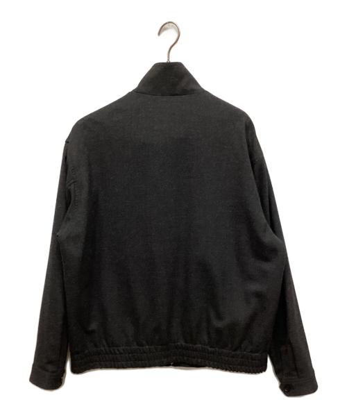 green label relaxing（グリーンレーベルリラクシング）green label relaxing (グリーンレーベルリラクシング) TRW フランネル スタンド ブルゾン グレー サイズ:M 未使用品の古着・服飾アイテム