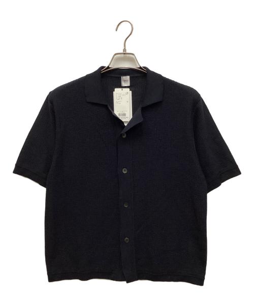 TAKEO KIKUCHI（タケオキクチ）TAKEO KIKUCHI (タケオキクチ) ニットシャツ ネイビー サイズ:M 未使用品の古着・服飾アイテム