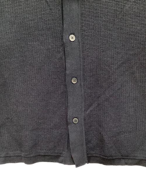 TAKEO KIKUCHI（タケオキクチ）TAKEO KIKUCHI (タケオキクチ) ニットシャツ ネイビー サイズ:M 未使用品の古着・服飾アイテム