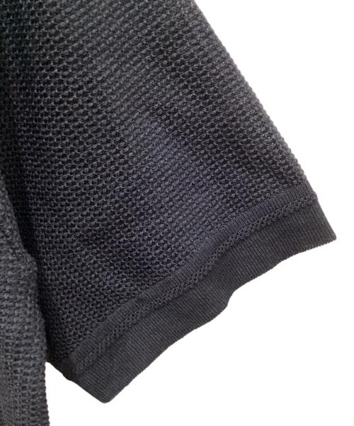 TAKEO KIKUCHI（タケオキクチ）TAKEO KIKUCHI (タケオキクチ) ニットシャツ ネイビー サイズ:M 未使用品の古着・服飾アイテム