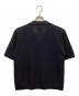 TAKEO KIKUCHI (タケオキクチ) ニットシャツ ネイビー サイズ:M 未使用品：5000円
