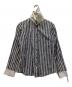 Vivienne Westwood RED LABEL（ヴィヴィアンウエストウッドレッドレーベル）の古着「オーブ柄ストライプシャツ」｜ブルー