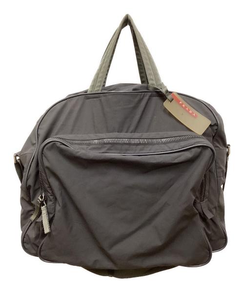PRADA SPORTS（プラダスポーツ）PRADA SPORTS (プラダスポーツ) ボストンバッグ グレーの古着・服飾アイテム