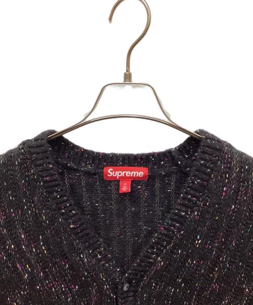 SUPREME（シュプリーム）SUPREME (シュプリーム) 24ss Confetti Cardigan/コンフェッティカーディガン ブラック サイズ:Mの古着・服飾アイテム