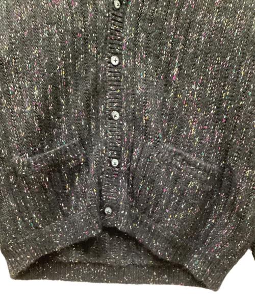SUPREME（シュプリーム）SUPREME (シュプリーム) 24ss Confetti Cardigan/コンフェッティカーディガン ブラック サイズ:Mの古着・服飾アイテム