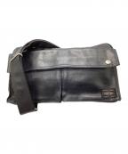 PORTERポーター）の古着「FREE STYLE SHOULDER BAG/フリースタイルショルダーバッグ」｜ブラック