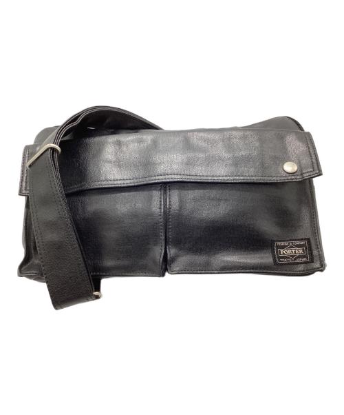 PORTER（ポーター）PORTER (ポーター) FREE STYLE SHOULDER BAG/フリースタイルショルダーバッグ ブラックの古着・服飾アイテム