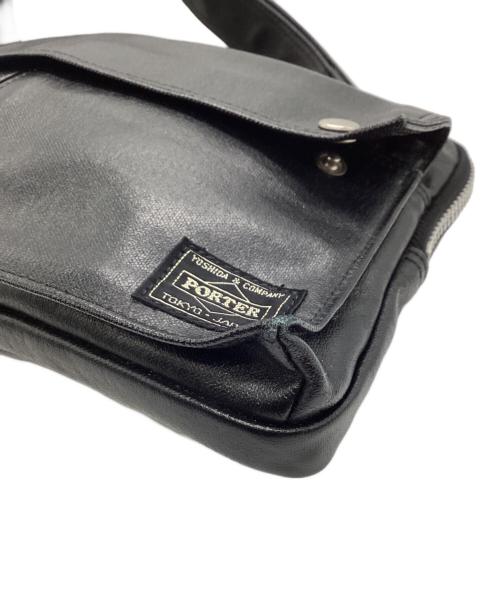 PORTER（ポーター）PORTER (ポーター) FREE STYLE SHOULDER BAG/フリースタイルショルダーバッグ ブラックの古着・服飾アイテム