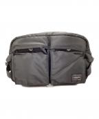 PORTERポーター）の古着「WAIST BAG/タンカーウエストバッグ」｜ブラック