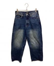 X-LARGE（エクストララージ）の古着「OLD ENGLISH BAGGY DENIM PANTS/オールドイングリッシュバギーデニムパンツ」｜インディゴ