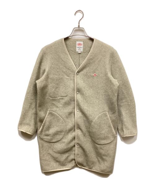 DANTON（ダントン）DANTON (ダントン) フリースロングカーディガン アイボリー サイズ:38の古着・服飾アイテム