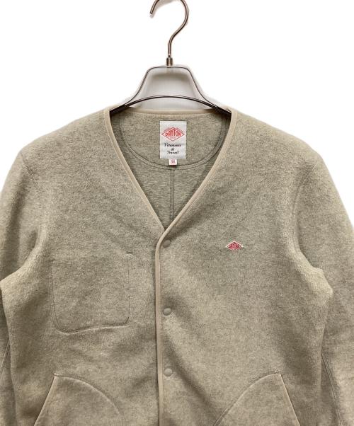 DANTON（ダントン）DANTON (ダントン) フリースロングカーディガン アイボリー サイズ:38の古着・服飾アイテム