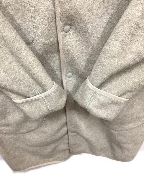 DANTON（ダントン）DANTON (ダントン) フリースロングカーディガン アイボリー サイズ:38の古着・服飾アイテム