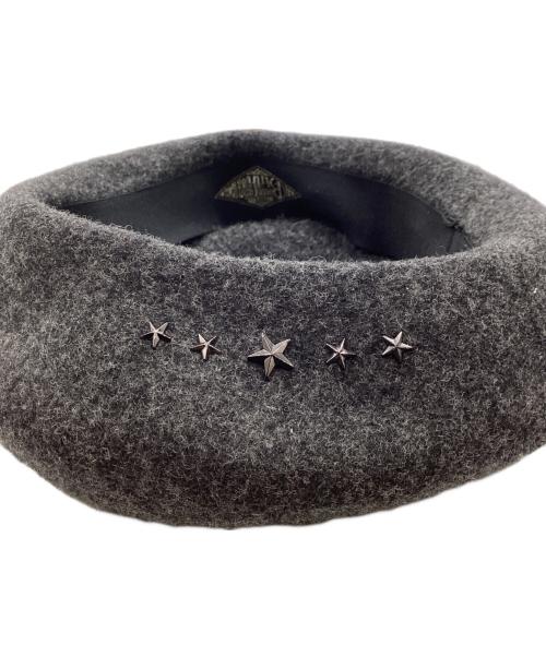 MAISON BIRTH（メゾン バース）maison birth (メゾン バース) ベレー帽 グレー サイズ:FREEの古着・服飾アイテム