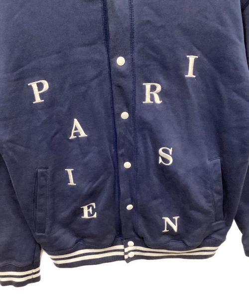 maison kitsune（メゾンキツネ）maison kitsune (メゾンキツネ) スタジャン ネイビー サイズ:Mの古着・服飾アイテム