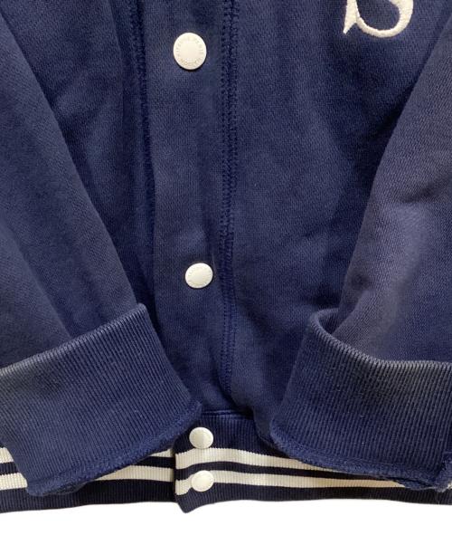 maison kitsune（メゾンキツネ）maison kitsune (メゾンキツネ) スタジャン ネイビー サイズ:Mの古着・服飾アイテム