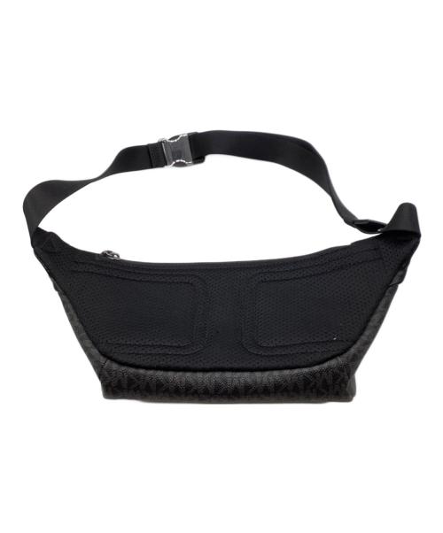 MICHAEL KORS（マイケル・コース）MICHAEL KORS (マイケル・コース) COOPER UTILITY BELT BAG ブラックの古着・服飾アイテム