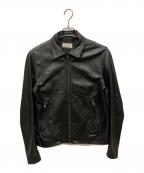 JOURNAL STANDARD relumeジャーナルスタンダード レリューム）の古着「ラムレザージャケット」｜ブラック