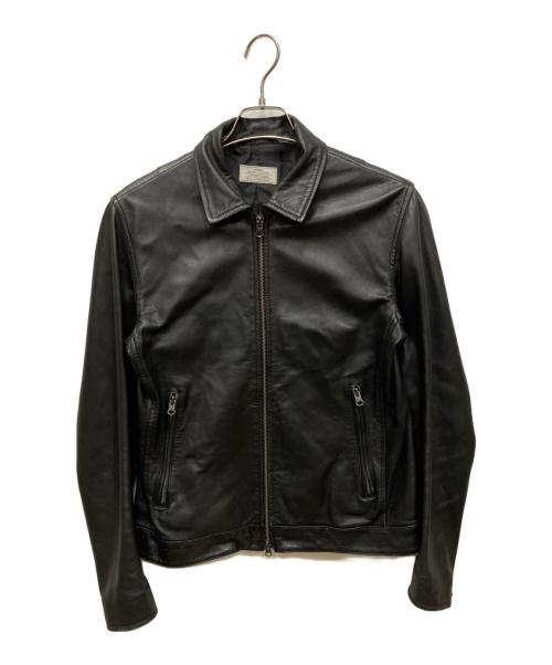 JOURNAL STANDARD relume（ジャーナルスタンダード レリューム）JOURNAL STANDARD relume (ジャーナルスタンダード レリューム) ラムレザージャケット ブラック サイズ:Ｍの古着・服飾アイテム