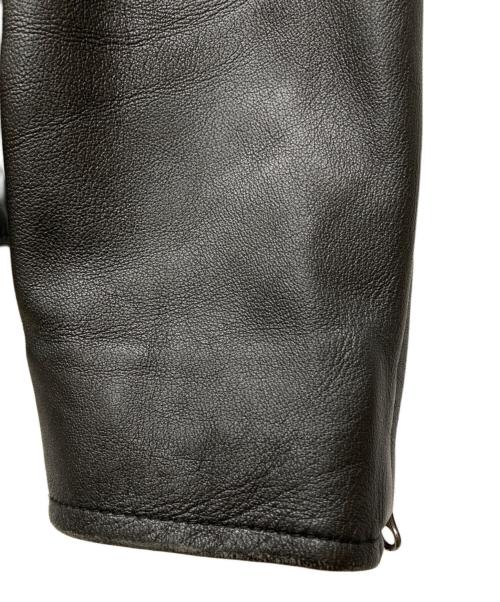 JOURNAL STANDARD relume（ジャーナルスタンダード レリューム）JOURNAL STANDARD relume (ジャーナルスタンダード レリューム) ラムレザージャケット ブラック サイズ:Ｍの古着・服飾アイテム