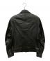 中古・古着 JOURNAL STANDARD relume (ジャーナルスタンダード レリューム) ラムレザージャケット ブラック サイズ:Ｍ：7000円