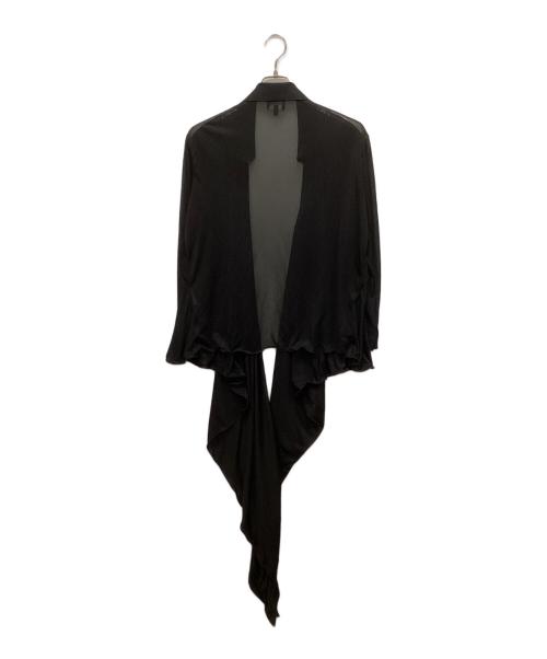 GIORGIO ARMANI（ジョルジョアルマーニ）GIORGIO ARMANI (ジョルジョアルマーニ) カーディガン ブラック サイズ:50の古着・服飾アイテム